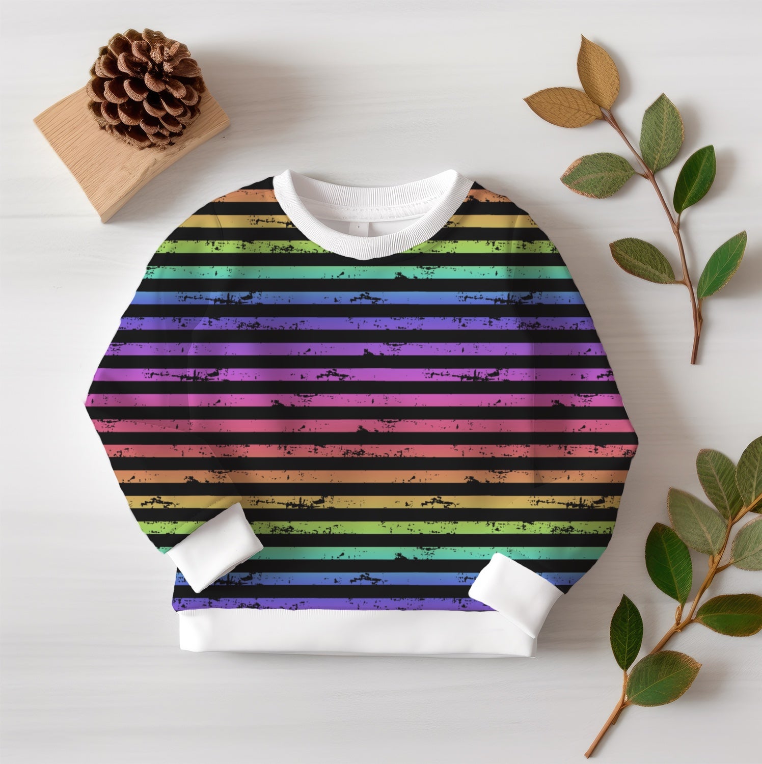 Bunte Streifen Kombi Dauervorbestellung